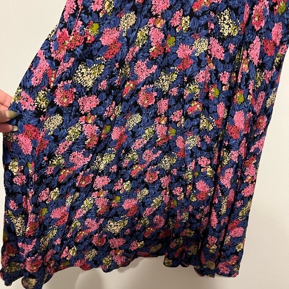 Rabbit Rabbit Rabbit Designs Vintage Floral Midi Dress Medium (vintage 12) - Picture 4 of 7